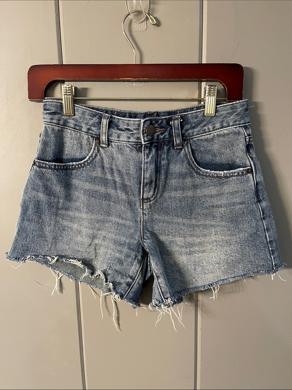 BDG Urban Outfitters Shorts Denim Cut Off Jean Festival Grunge Boho Coastal 25
